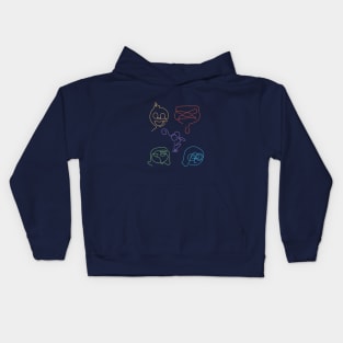 Emotional Lines Kids Hoodie